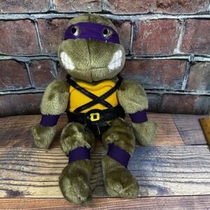 Teenage Mutant Ninja Turtles Donatello 1989 Plush 15" Mirage Studios Playmates